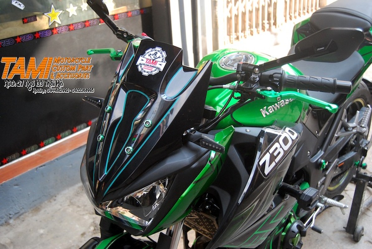 Dan choi Ha Thanh &quot;do khung” moto Kawasaki Z300-Hinh-2