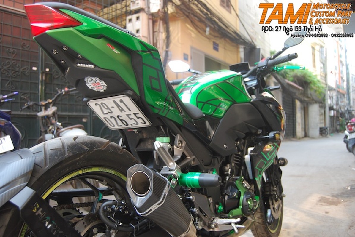 Dan choi Ha Thanh &quot;do khung” moto Kawasaki Z300-Hinh-5
