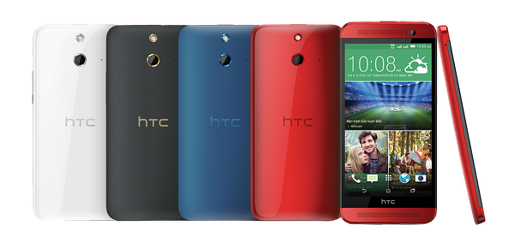 Dien thoai HTC One E8 Dual khung nhat cua HTC ra mat