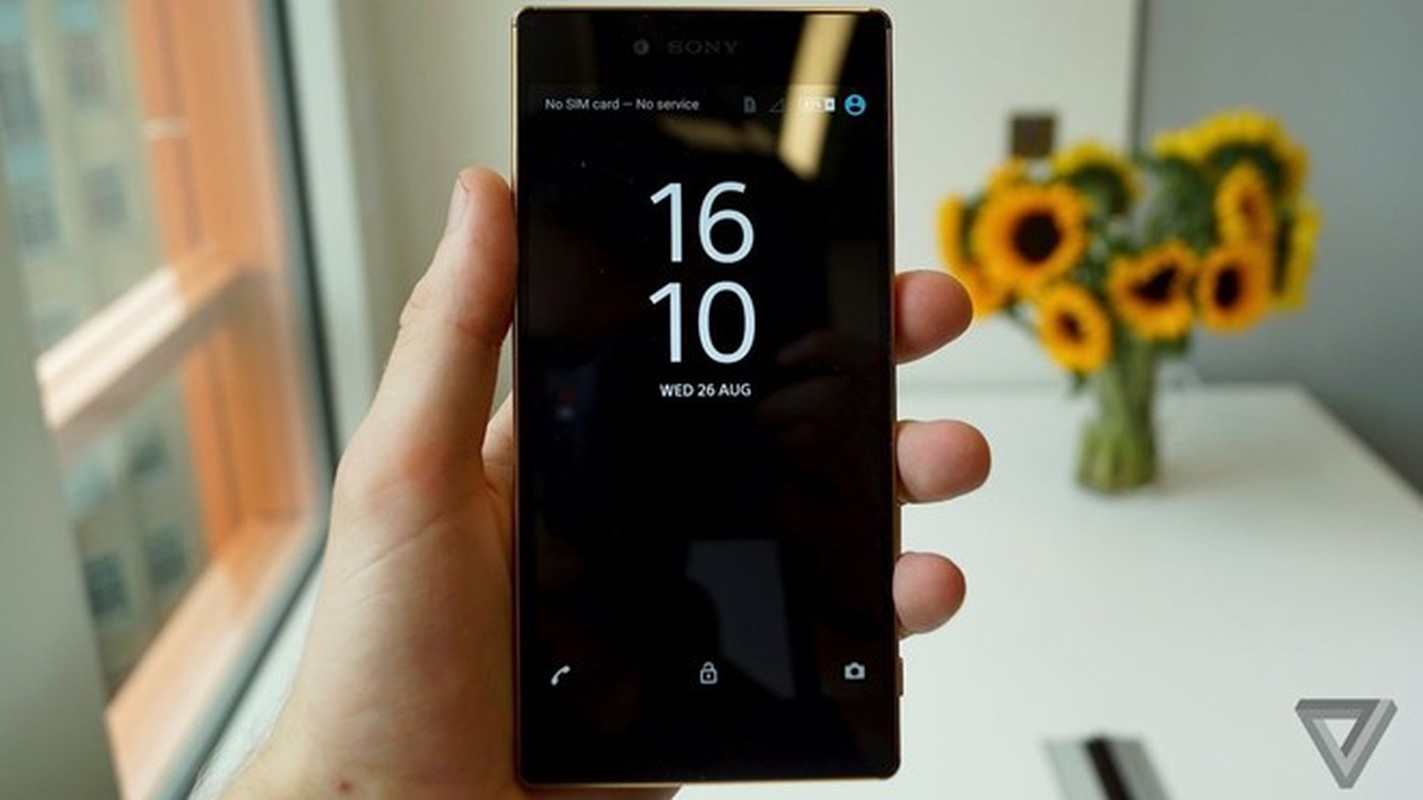 Anh dien thoai Xperia Z5 Premium man hinh 4K dau tien the gioi