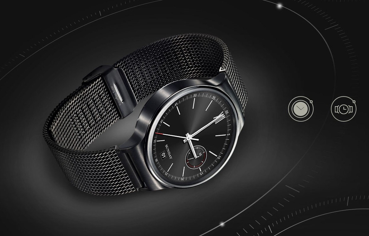 Tren tay dong ho Huawei watch: Tinh xao, dep me hon