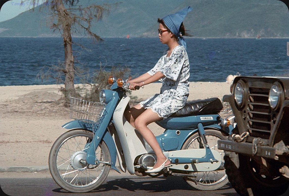 Bo anh cuc doc ve xe may o Nha Trang nam 1969-Hinh-2