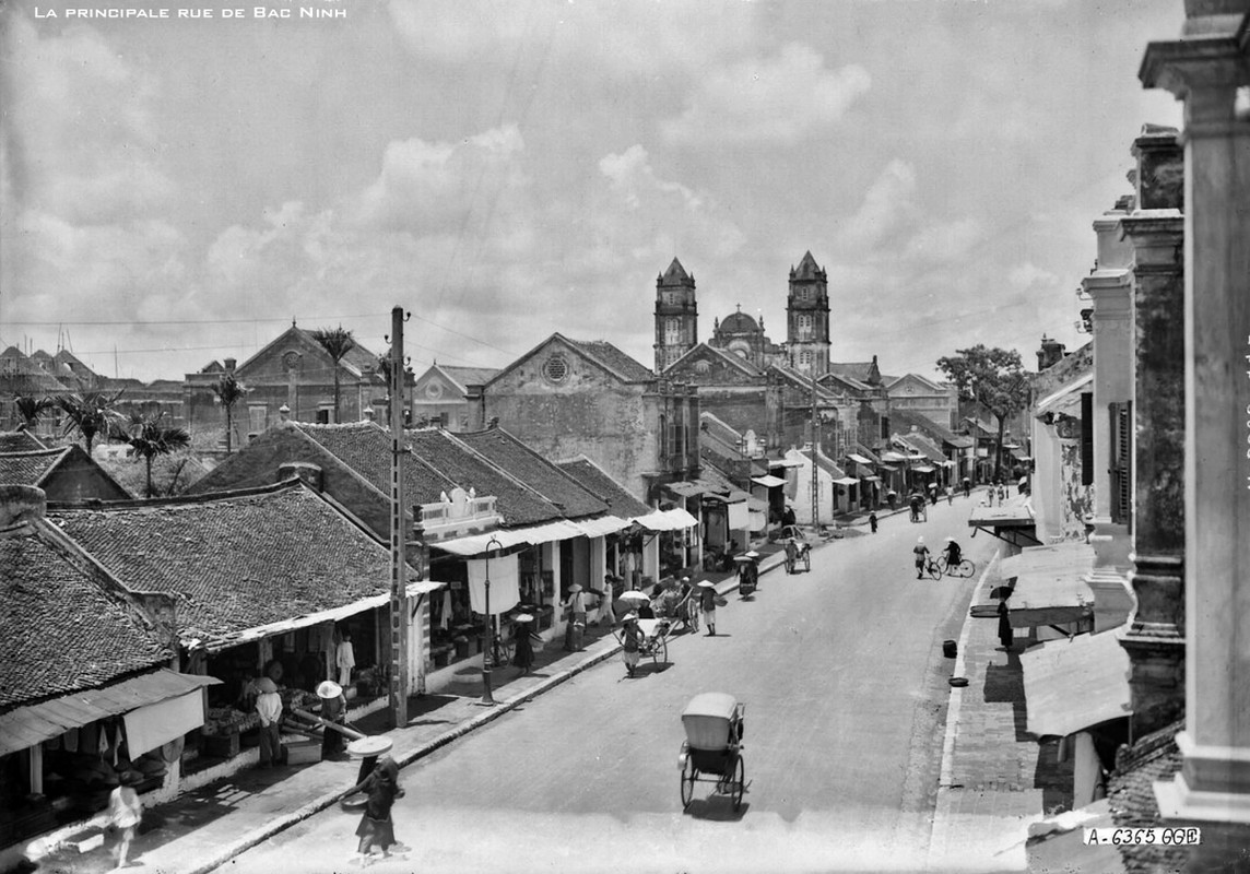 Anh hiem co ve vung dat Bac Ninh thoi thuoc Phap