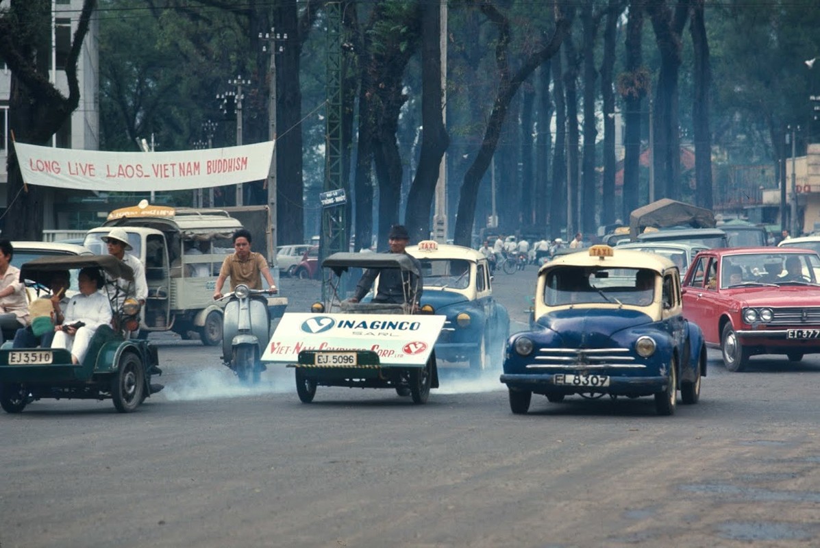 Anh khong dung hang ve giao thong Sai Gon nam 1968-Hinh-12