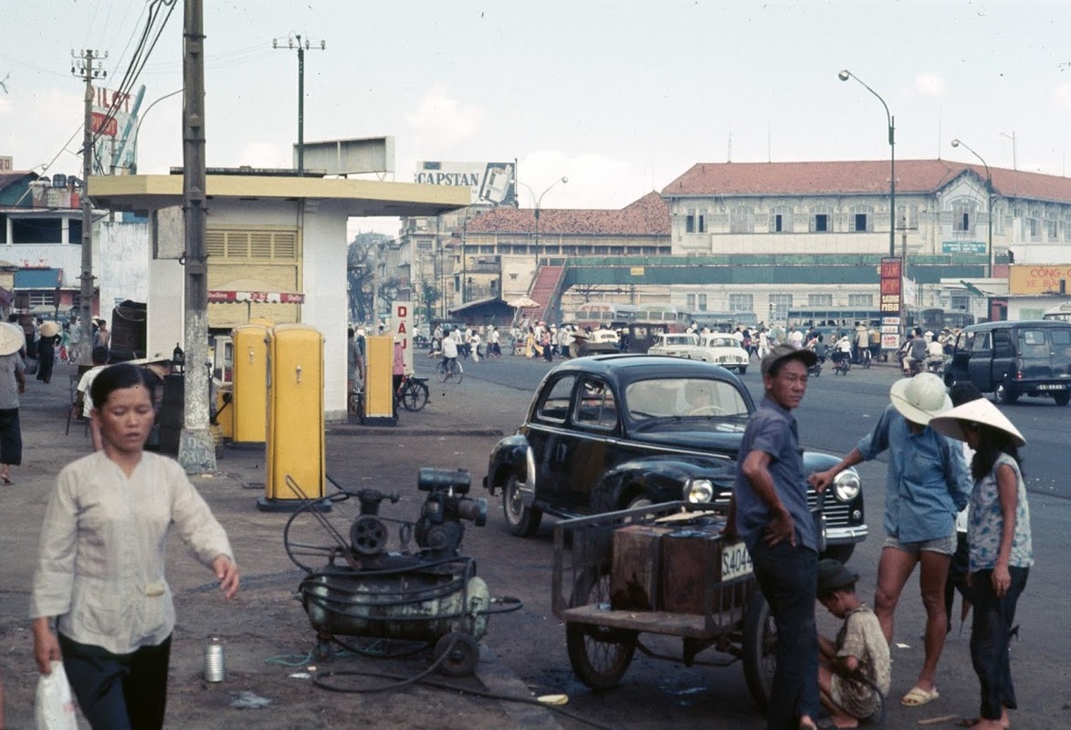 Anh khong dung hang ve giao thong Sai Gon nam 1968-Hinh-2