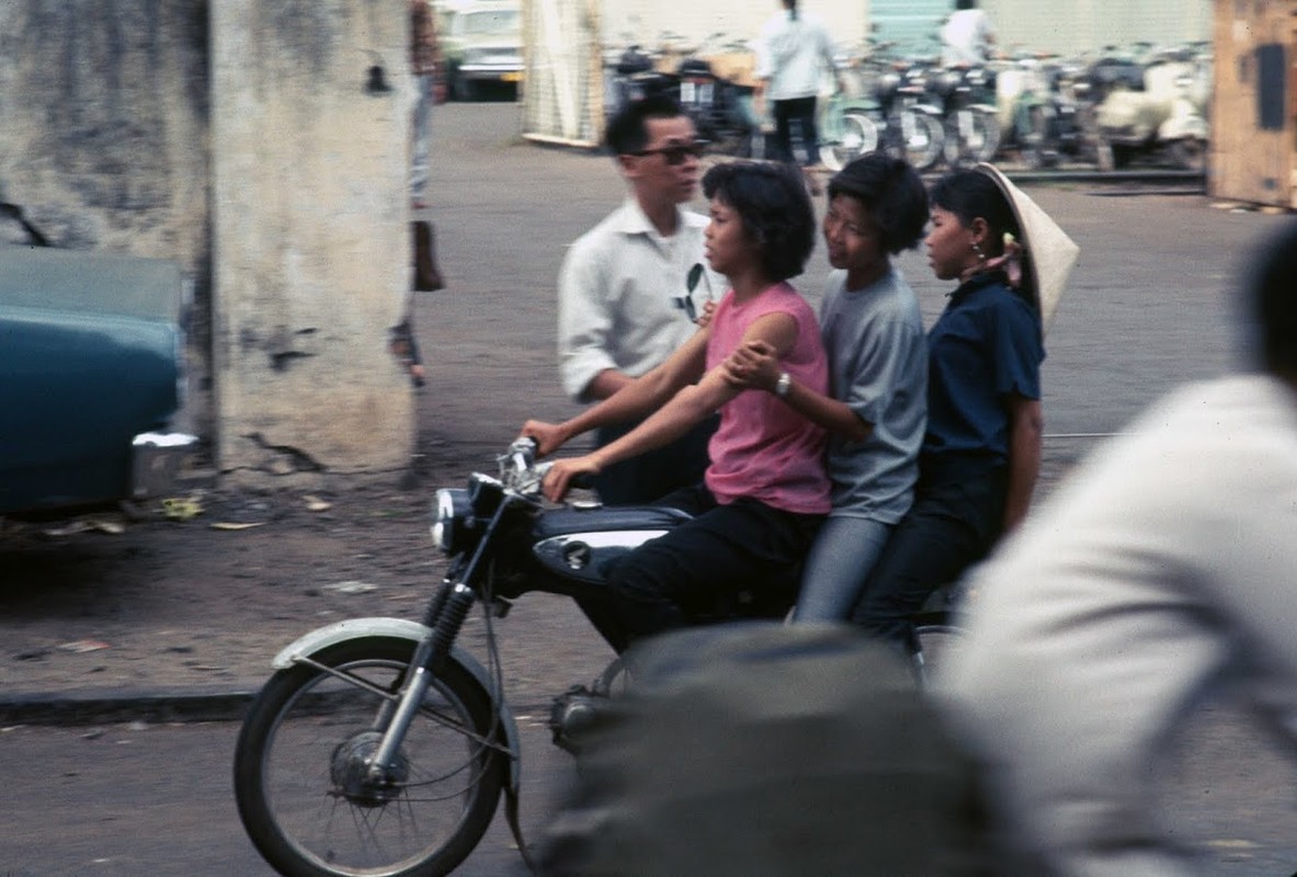 Anh khong dung hang ve giao thong Sai Gon nam 1968-Hinh-7