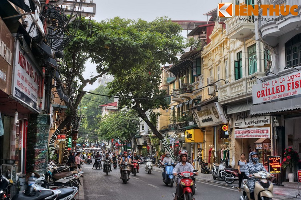 Nhung con pho mang ten dac san “thom nuc mui” o Ha Noi