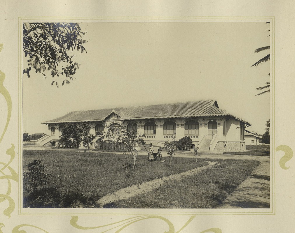 Tuyet dep kien truc Cho Lon 1909 trong album anh cua F. Drouhet-Hinh-15