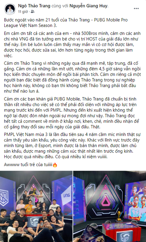 Nu MC xinh dep tai PMPL S3 he lo: Roi nuoc mat vi nhieu ap luc!-Hinh-2