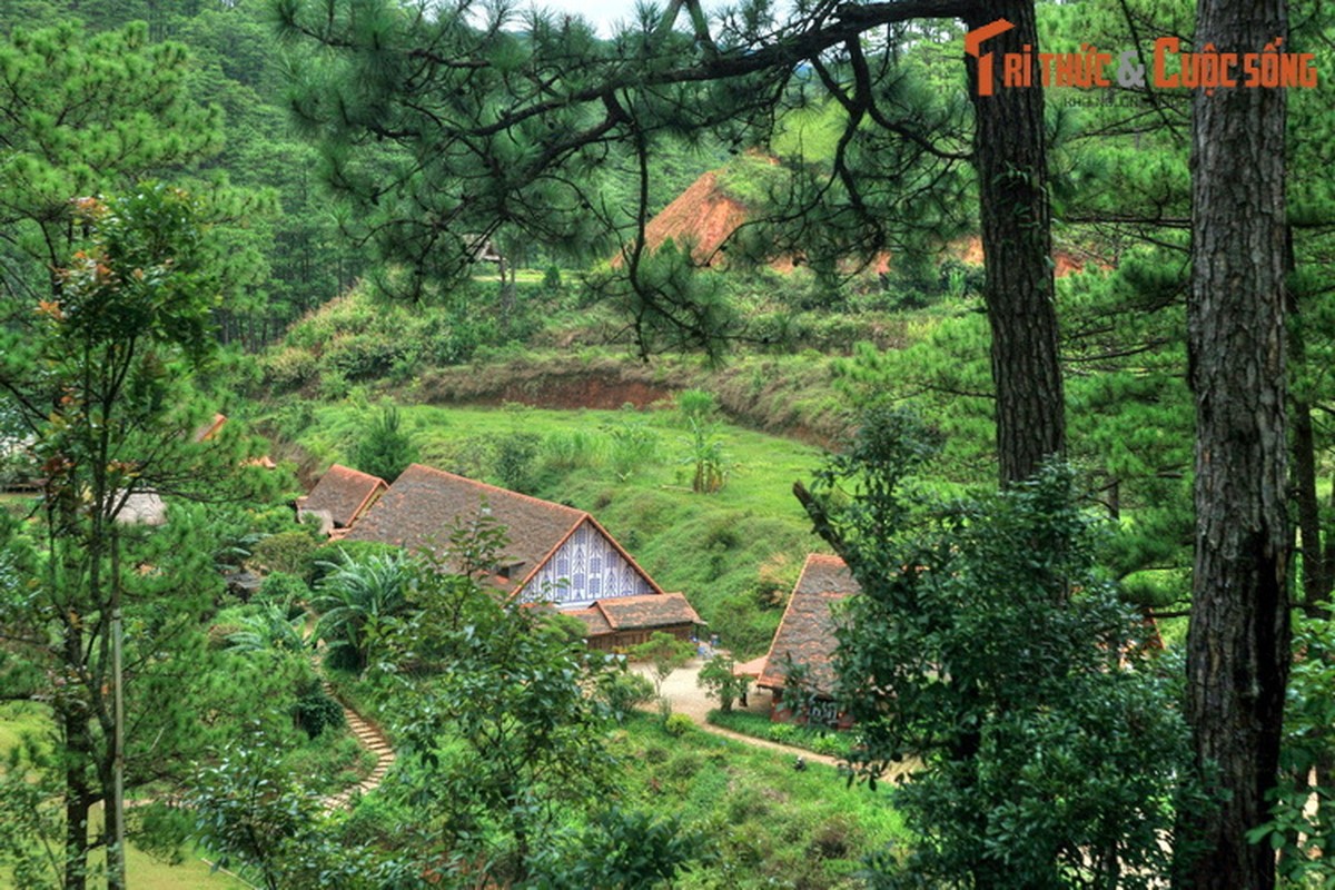 Ngoi lang nhu buoc ra tu co tich giua nui rung Da Lat