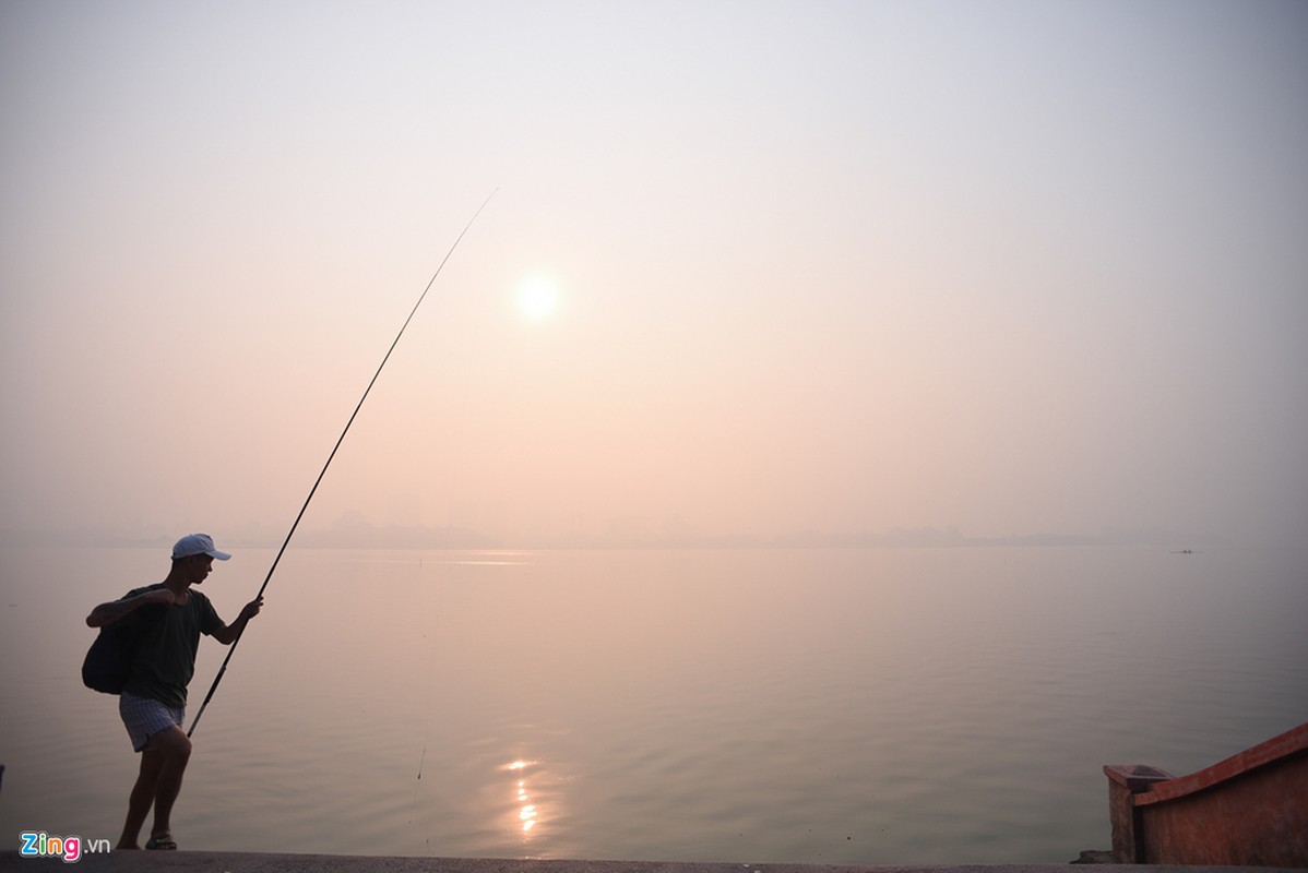 Chi so o nhiem khong khi cao ky luc, troi Ha Noi xuat hien 