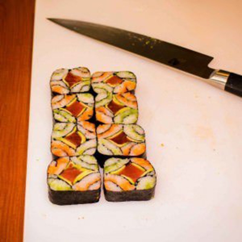 Lam sushi mosaic tuong khong de ma de khong tuong-Hinh-8
