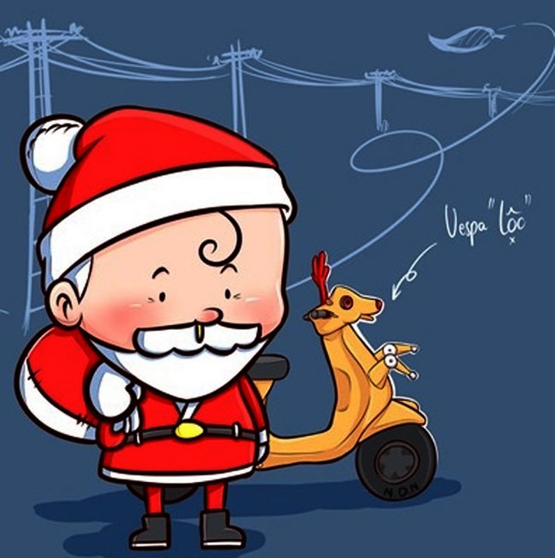 Anh che cuoi vo bung ve ong gia Noel-Hinh-14