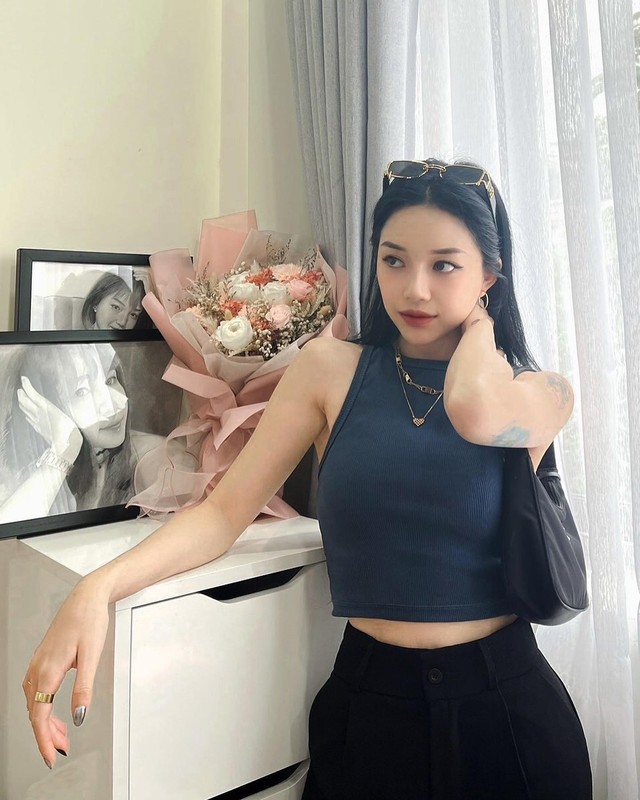 Tung anh moi, nu streamer Linh Ngoc Dam bi che 