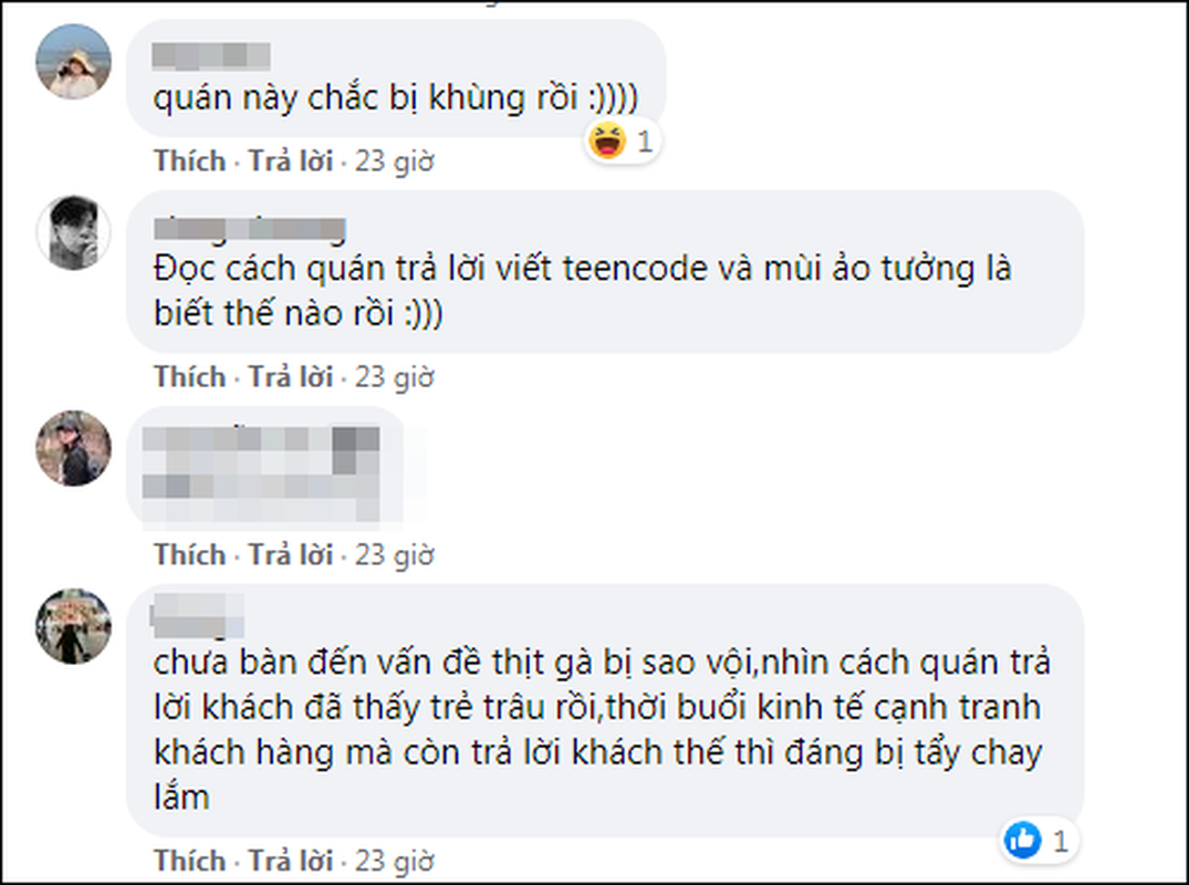 Bi danh gia 1 sao, tiem com ga dap tra khien netizen lac dau-Hinh-8