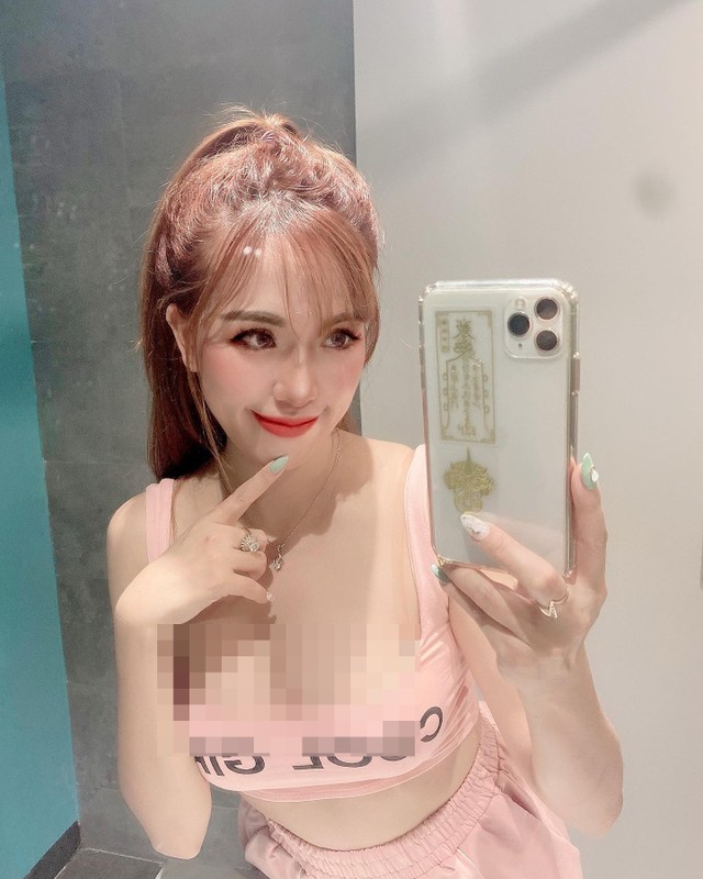 Dang anh nong bong, hot girl Mai Tho khien netizen giat minh