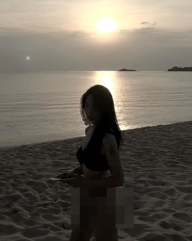 Linh Ngoc Dam dien bikini tao bao khien fan… sung sot-Hinh-5
