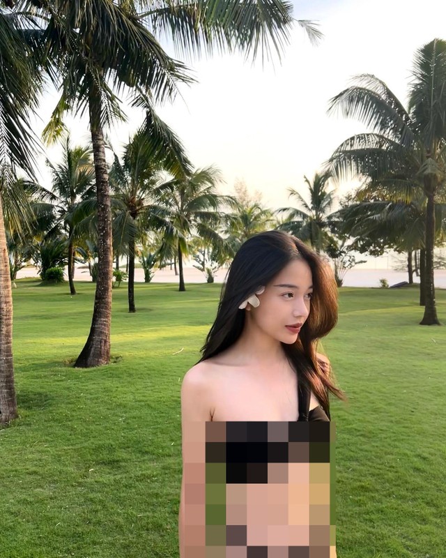 Linh Ngoc Dam dien bikini tao bao khien fan… sung sot-Hinh-6