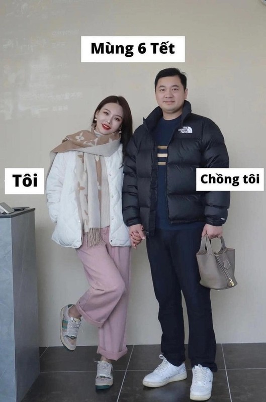 Bao Thanh goi y mac Tet, outfit 7 ngay cua chong la lam-Hinh-14