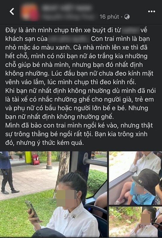 Co gai khong nhuong ghe tren xe buyt: Dung lam tuong la trach nhiem-Hinh-3