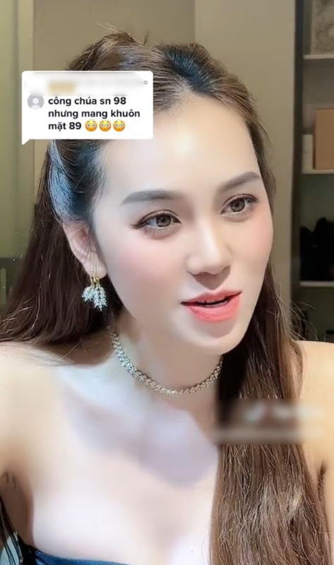 Mac vay cong chua, TikToker Hoang Kim Chi bi che gia truoc tuoi-Hinh-3