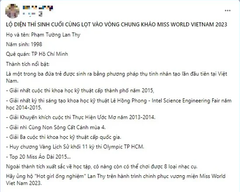 “Hot girl ong nghiem” thi Miss World Vietnam 2023 gay xon xao-Hinh-2
