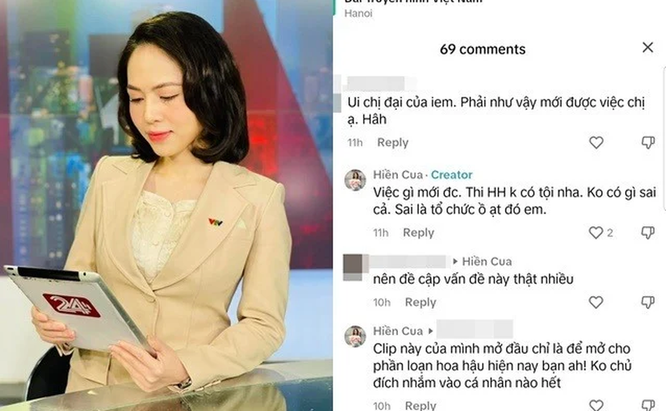 BTV VTV len tieng ve tieu pham bong gio ve Hoa hau Y Nhi-Hinh-4