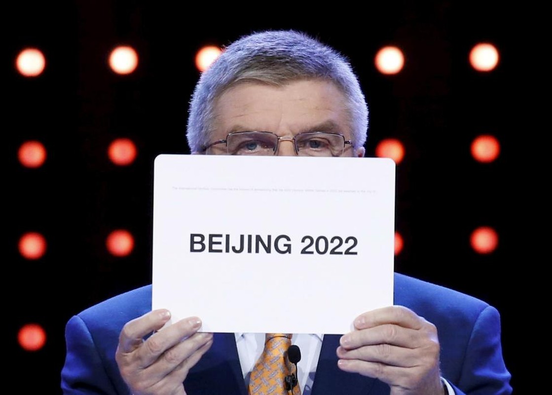 Dan Trung Quoc an mung dang cai to chuc Olympic 2022