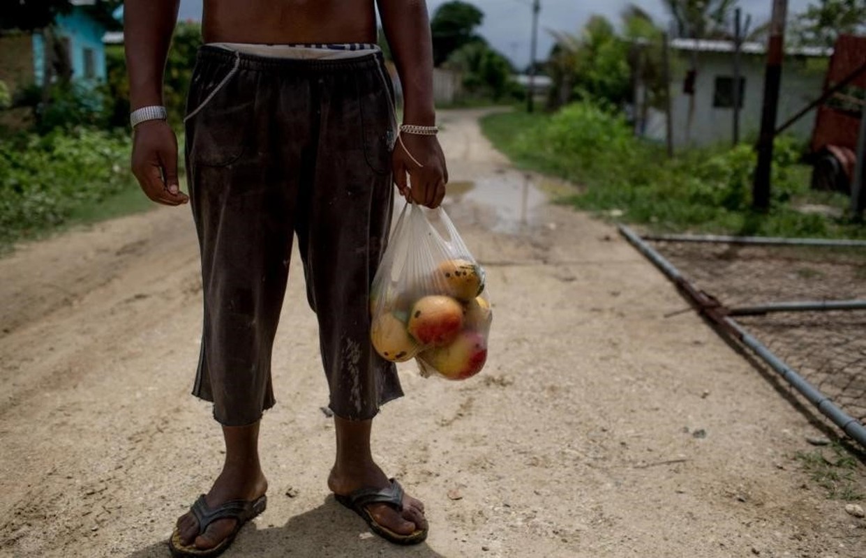 Nguoi Venezuela an xoai, khoai lang tru bua giua khung hoang-Hinh-7