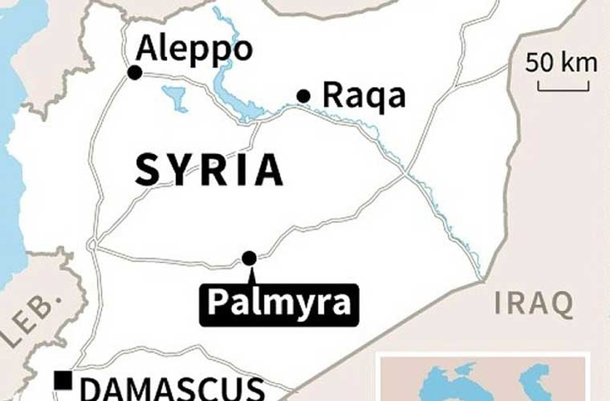 Chum anh phien quan IS  tran vao Palmyra-Hinh-8