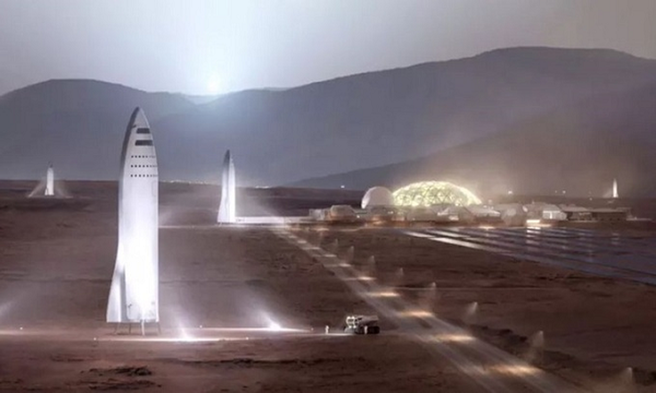 Nam 2024, SpaceX co the dua nguoi toi sao Hoa dinh cu vinh vien