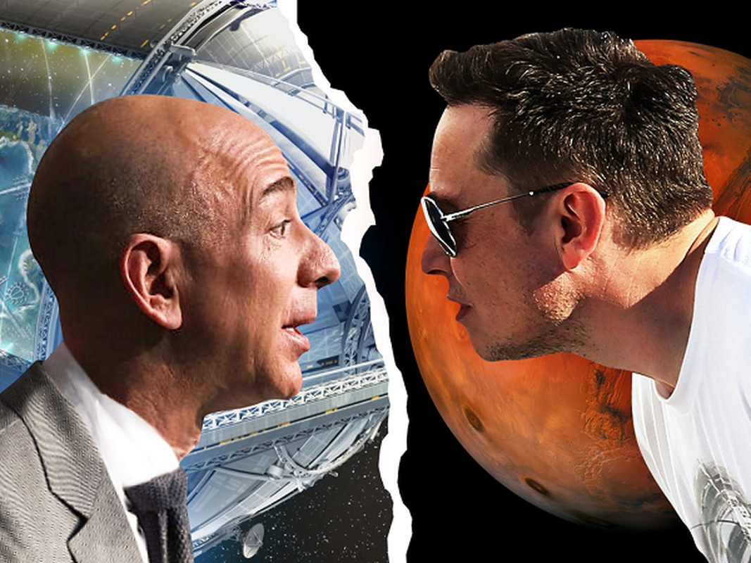 Jeff Bezos va Elon Musk dang “chay dua vu tru” vo cung gay can-Hinh-4