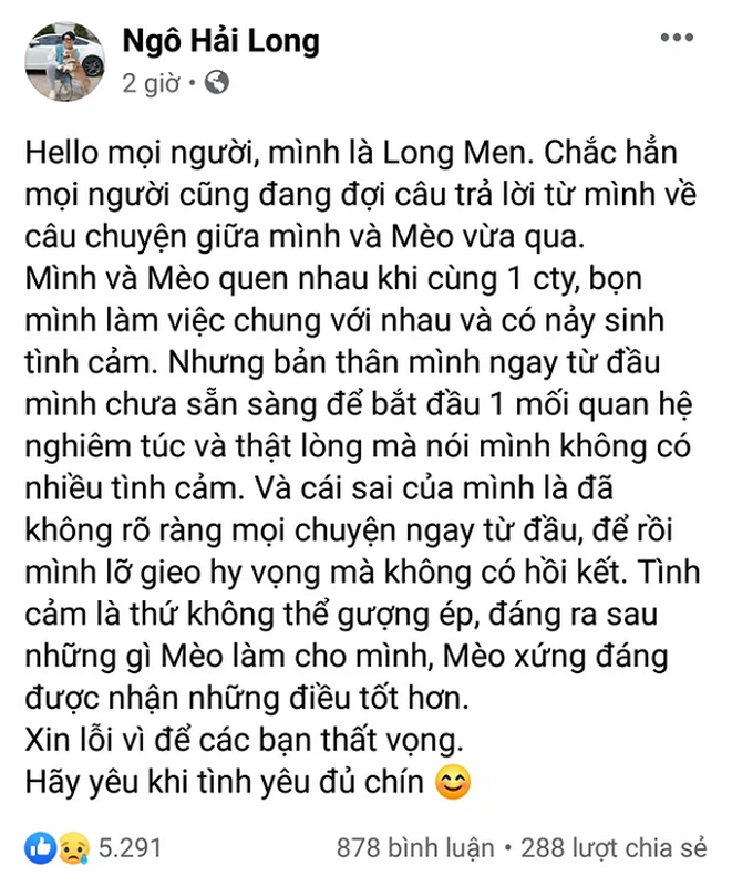 Bi to “bat ca hai tay”, ban trai cu Meo Sao Hoa viet tam thu giai thich-Hinh-6