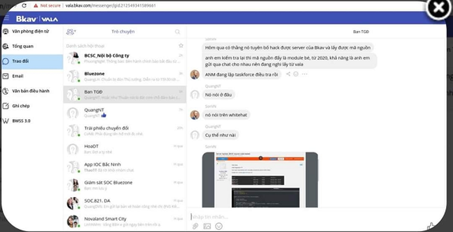 Tin nhan noi bo cua lanh dao Bkav bi hacker rao ban tren mang-Hinh-5
