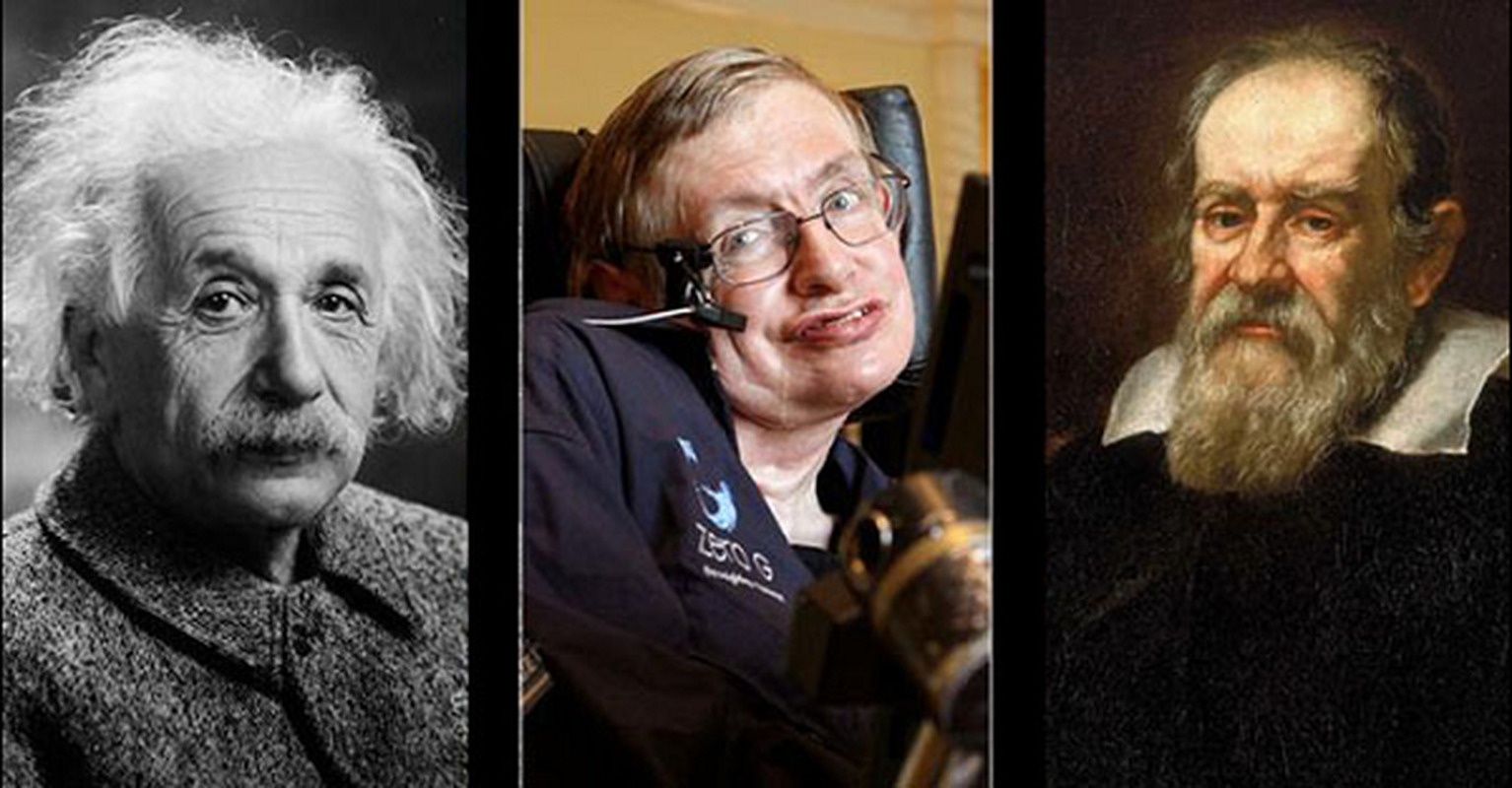 Thien tai Hawking, Einstein va Galileo co diem trung hop khien the gioi giat minh
