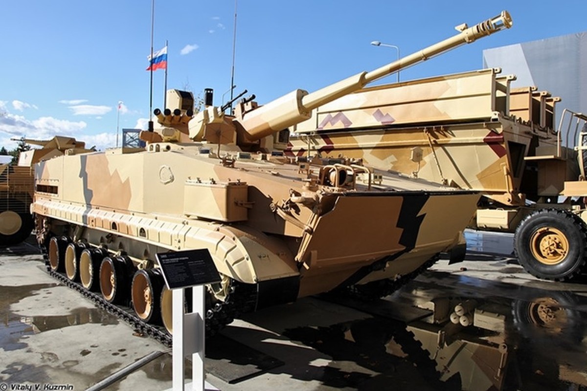View - 	Đạn của xe chiến đấu bộ binh BMP3 dễ dàng xuyên giáp M2 Bradley 