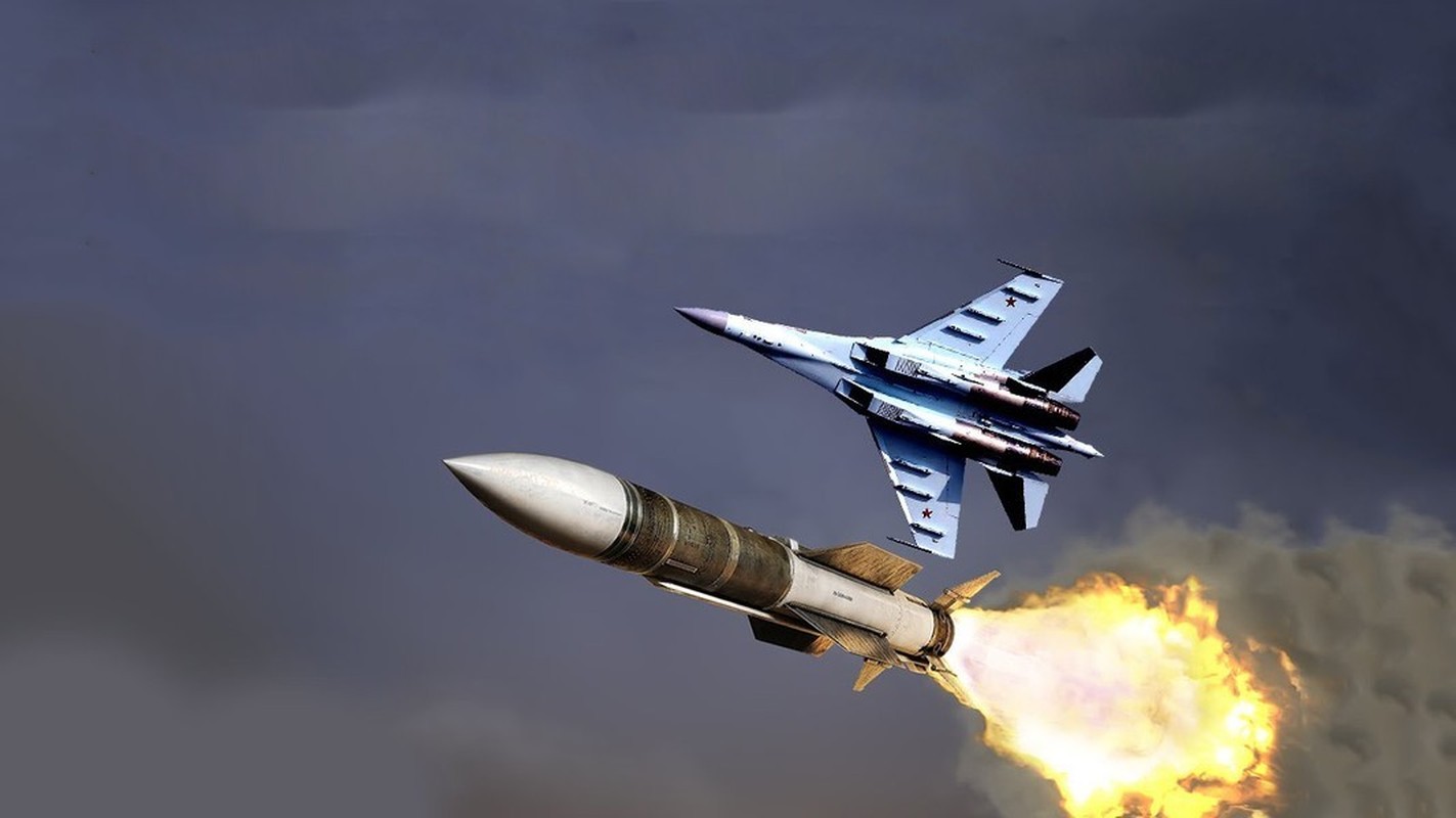 View - 	Su30SM2 Nga lắp sẵn tên lửa R37M, sẵn sàng đón đợi F16
