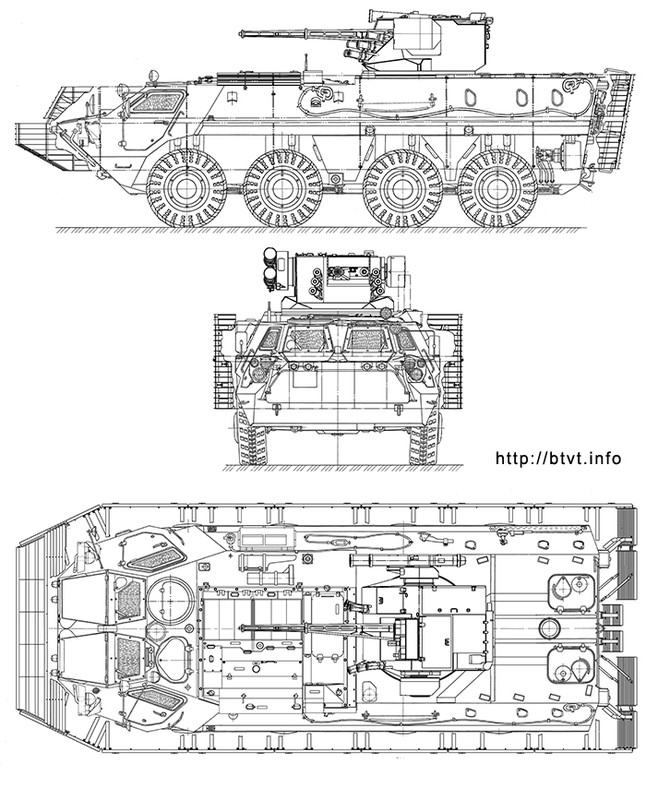 Lo dien “thiet giap sat thu” BTR-4E cua Ukraine co suc manh vuot troi-Hinh-7