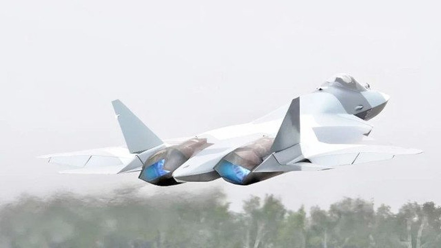 Nga trien khai Su-57 Felon tich hop UAV o chien truong Ukraine-Hinh-13