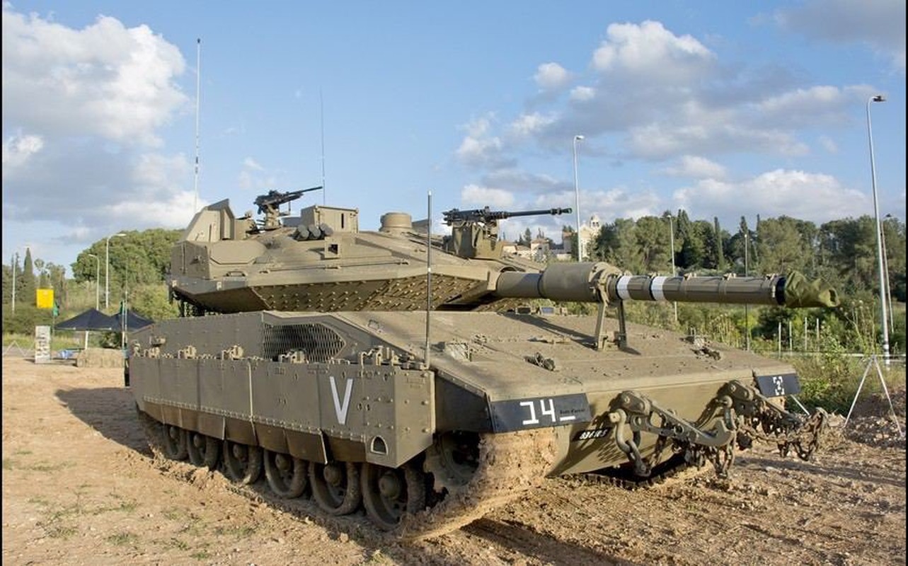 Xe tang Merkava IV Barak cua Israel khong ngung duoc cai tien-Hinh-3