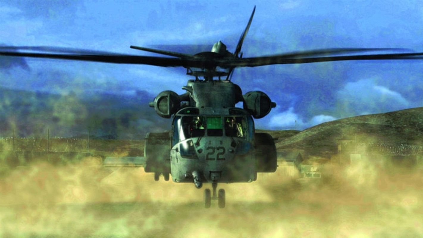 CH-53K doi thu  duy nhat cua &quot;ngua tho&quot; Mi-26T2 Nga-Hinh-8