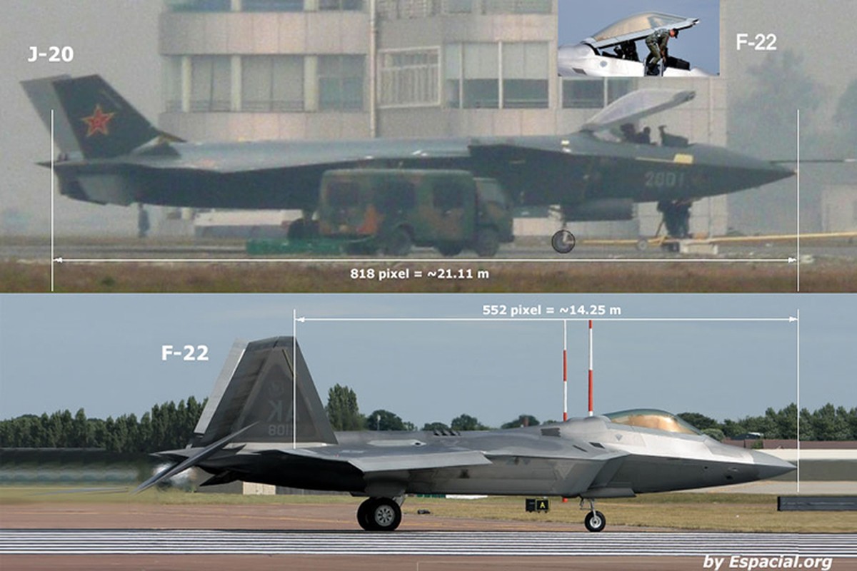 J-20: Du lon nhung chua du tam de &quot;so gang&quot; voi F-22-Hinh-4