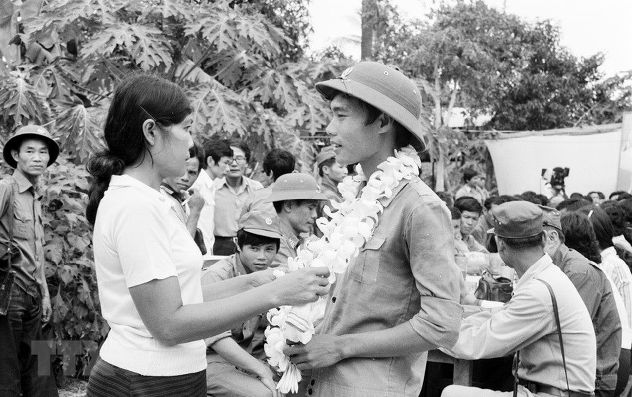 Anh hiem co ve nhung nguoi linh tinh nguyen Viet Nam o Campuchia