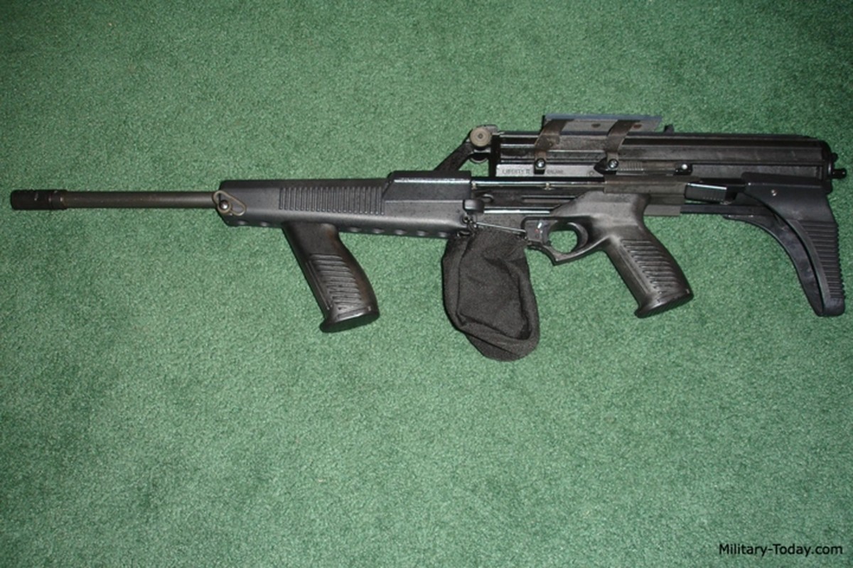 Calico M950 khau tieu lien co hop tiep dan 