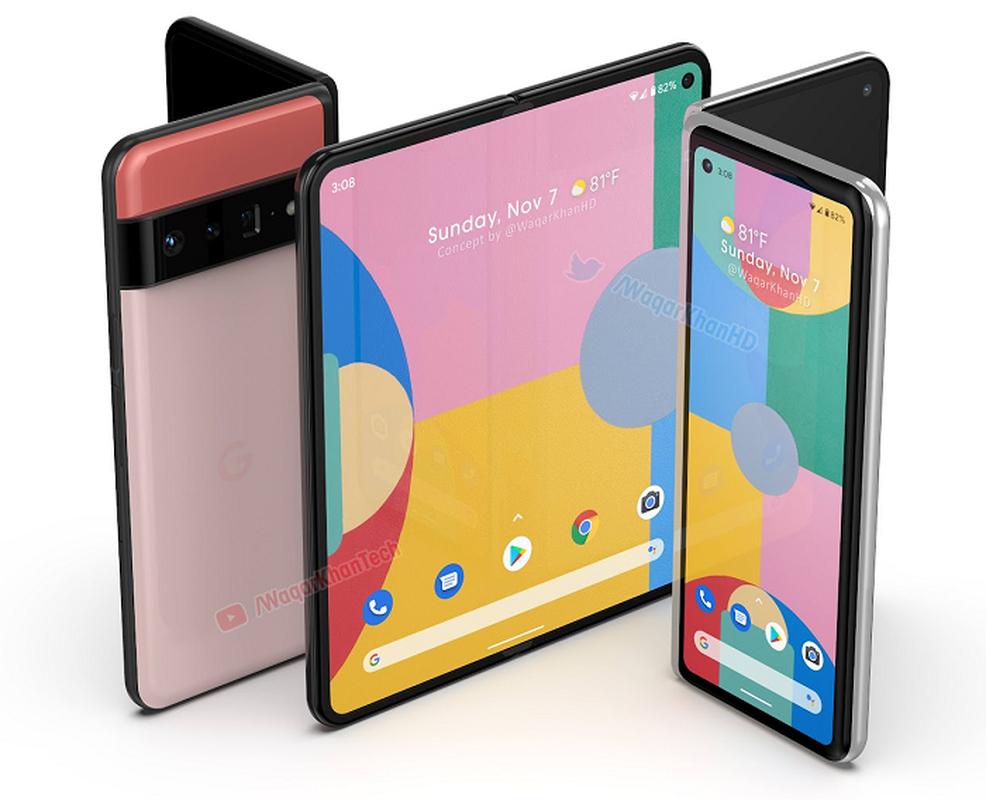 Pixel 7 vua ra mat, thong tin Pixel Fold da 