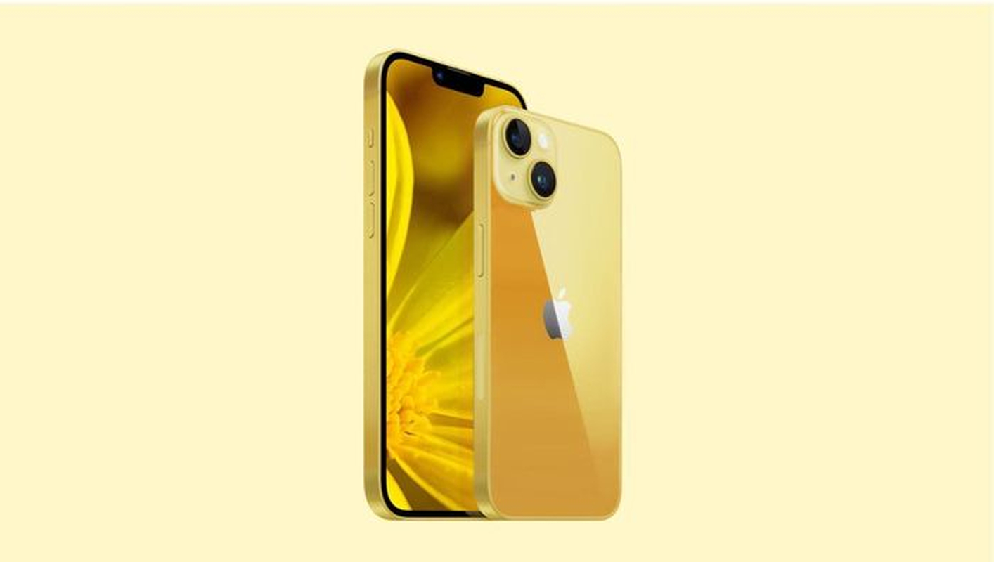 Me man suc hut cua iPhone 14 Pro va Pro Max mau vang Gold