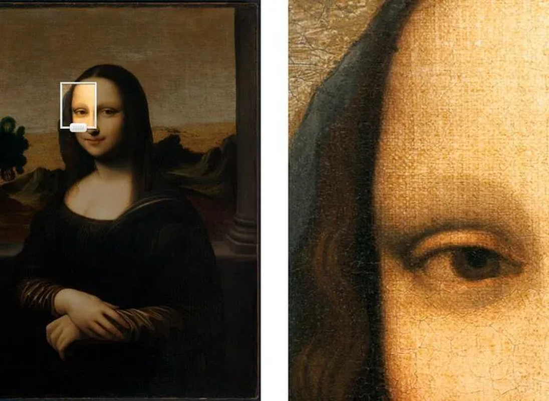 Phong dai buc tranh Mona Lisa 400 lan, su that bat ngo lo dien-Hinh-8