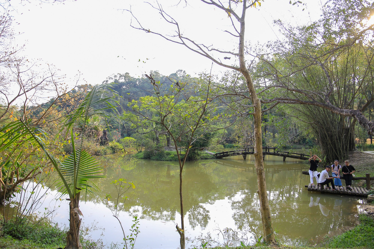 Ngo ngang canh sac chon ‘Bong lai tien canh’ giua long xu Hue