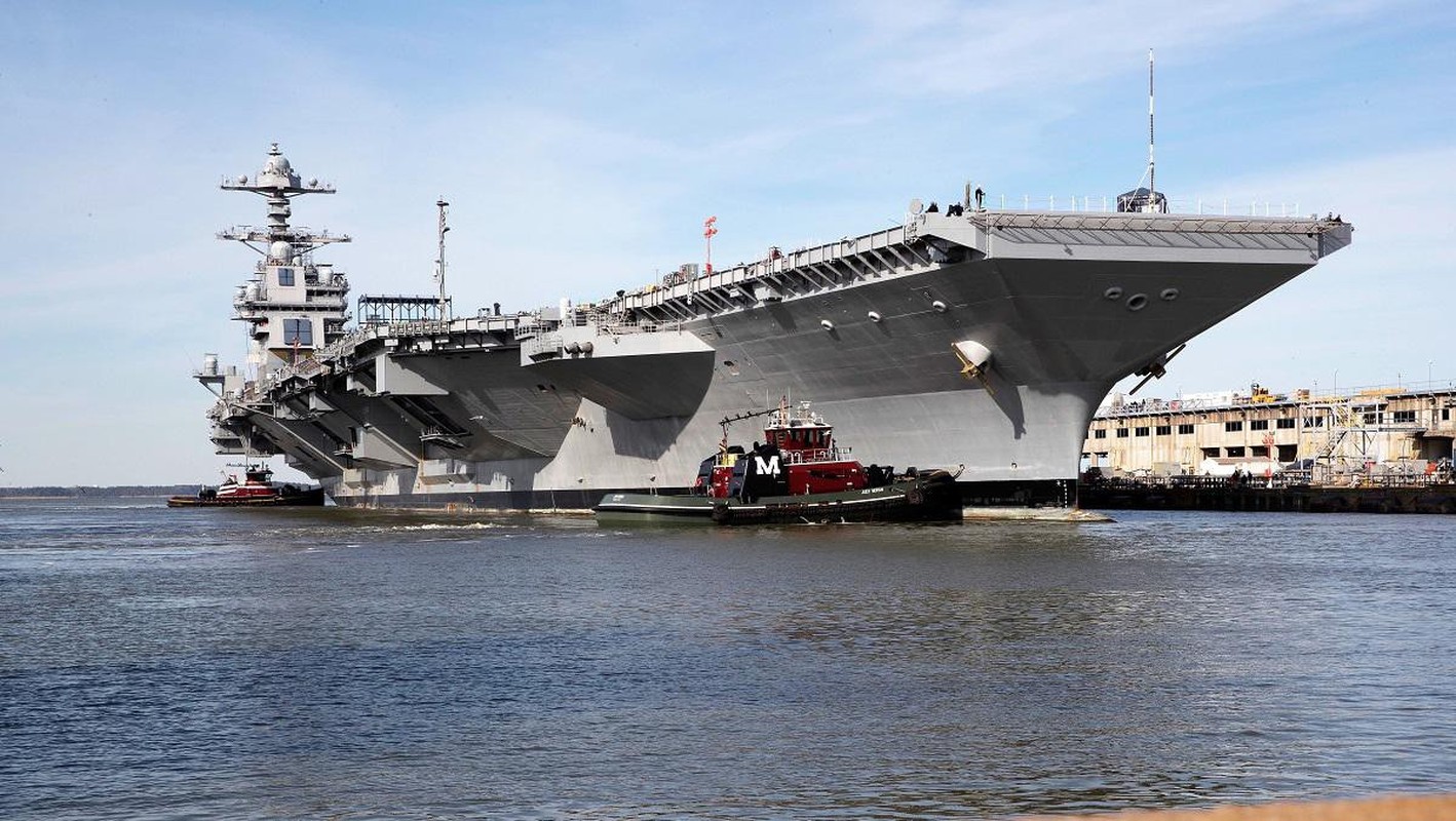 My phat met voi sieu tau san bay tau san bay USS Gerald R. Ford-Hinh-2