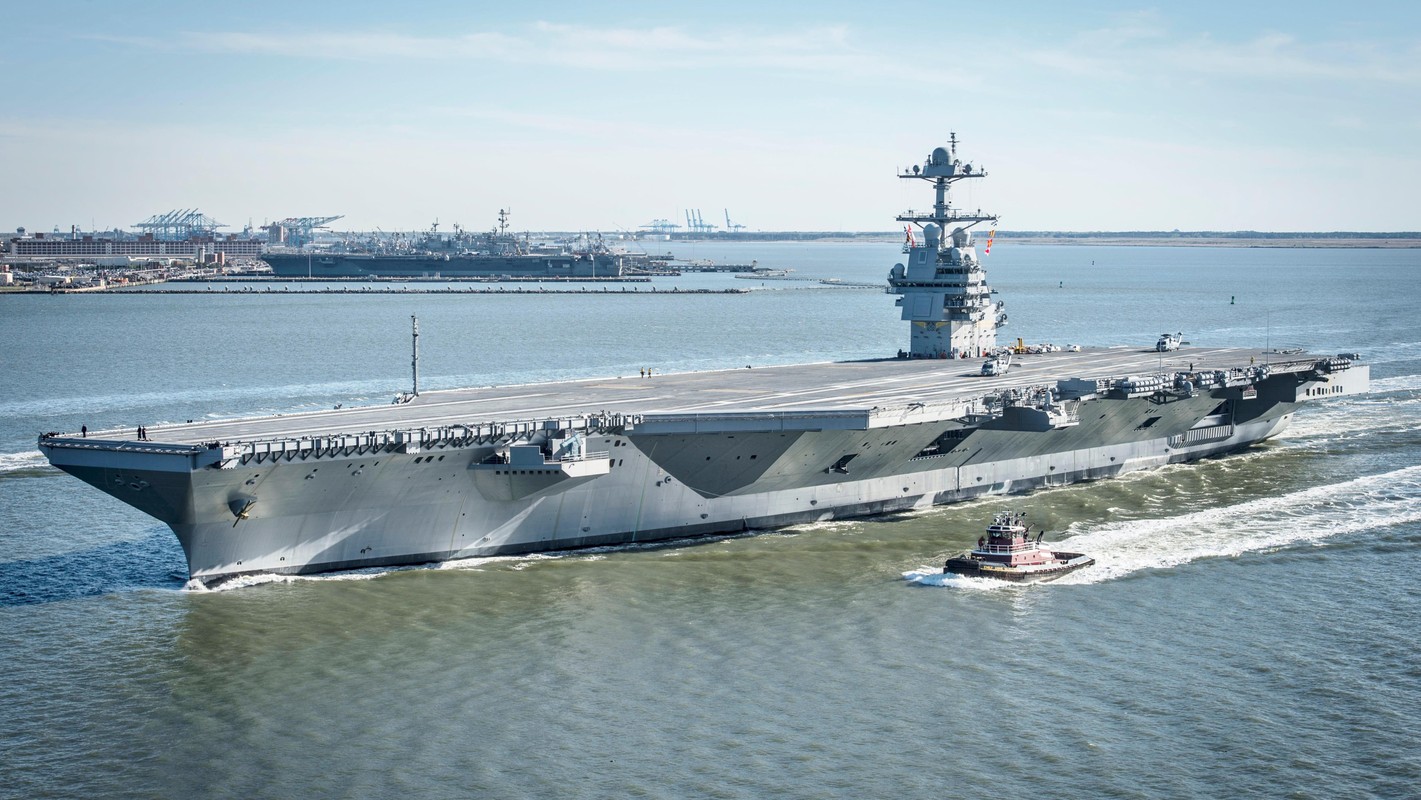 My phat met voi sieu tau san bay tau san bay USS Gerald R. Ford-Hinh-3